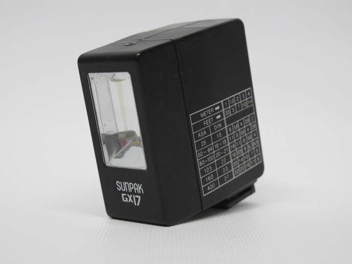 Sunpak GX17 flash, ideal for Olympus Trip 