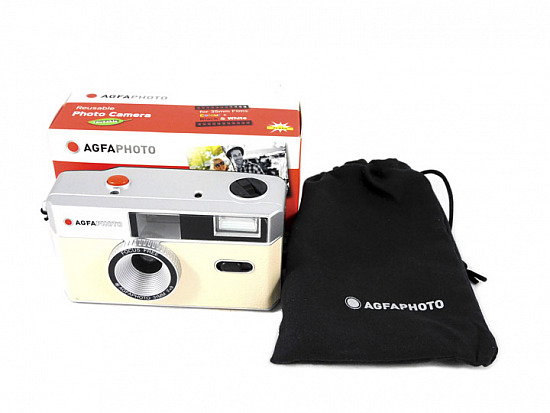 AGFA reuseable camera, cream